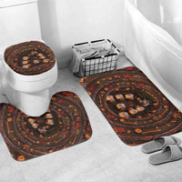 3D Illusion Boo Halloween Bathroom Set Cute Ghost School Magic Classroom