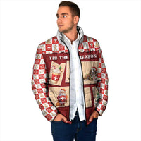 Switzerland Christmas Padded Jacket Tis The Season - Wonder Print Shop