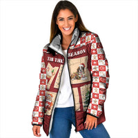 Switzerland Christmas Padded Jacket Tis The Season - Wonder Print Shop