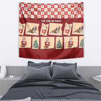 Switzerland Christmas Tapestry Tis The Season - Wonder Print Shop