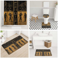 Egypt Bathroom Set Ancient Ankh Luxury - Wonder Print Shop