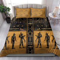 Egypt Bedding Set Ancient Ankh Luxury - Wonder Print Shop