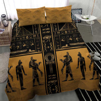 Egypt Bedding Set Ancient Ankh Luxury - Wonder Print Shop