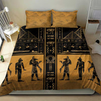 Egypt Bedding Set Ancient Ankh Luxury - Wonder Print Shop