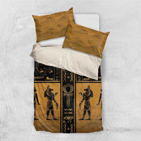 Egypt Bedding Set Ancient Ankh Luxury - Wonder Print Shop