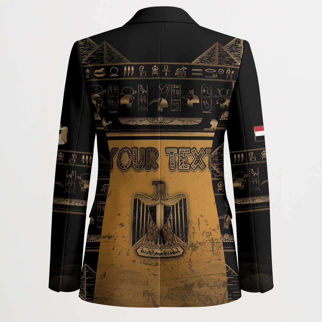 Personalized Egypt Blazer Ancient Ankh Luxury - Wonder Print Shop