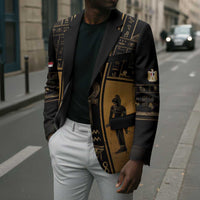 Personalized Egypt Blazer Ancient Ankh Luxury - Wonder Print Shop