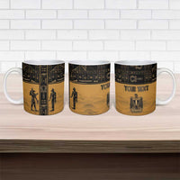 Personalized Egypt Ceramic Mug Ancient Ankh Luxury - Wonder Print Shop