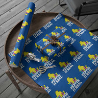 Easter Bunny Wrapping Paper Roll Peepin It Real Rabbit Candy Easter - Wonder Print Shop