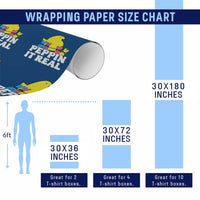 Easter Bunny Wrapping Paper Roll Peepin It Real Rabbit Candy Easter - Wonder Print Shop