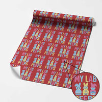 Easter Lab Tech Wrapping Paper Roll Cute Bunny My Lab Peeps - Wonder Print Shop