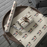 Elbows Up Wrapping Paper Roll Canada Goose Vs Eagle Maple Leaf - Wonder Print Shop