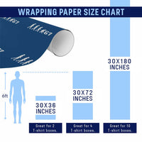Funny 67 Reverse Evolution Wrapping Paper Roll Sarcastic Six Seven Meme - Wonder Print Shop