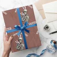 Funny Easter Bunny Skeleton Wrapping Paper Roll Dead Inside But It Is Easter