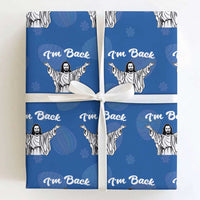 Funny Easter Jesus Meme Wrapping Paper Roll I'm Back
