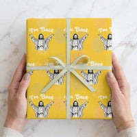 Funny Easter Jesus Meme Wrapping Paper Roll I'm Back
