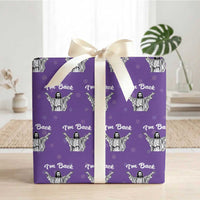 Funny Easter Jesus Meme Wrapping Paper Roll I'm Back