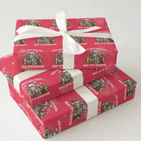 Funny Easter Skeleton Wrapping Paper Roll When You're Dead Inside But It's Easter