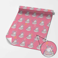 Funny Easter Unicorn Bunny Easter Eggs Wrapping Paper Roll