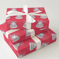 Funny Easter Unicorn Bunny Easter Eggs Wrapping Paper Roll