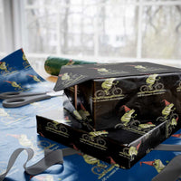 Funny Frog St Patricks Day Wrapping Paper Roll Off To Commit Shenanigans Four Leaf Clover