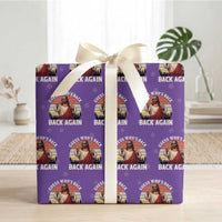 Funny Jesus Easter Wrapping Paper Roll Guess Who's Back? Back Again Easter