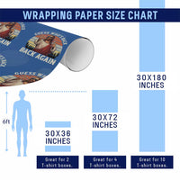 Funny Jesus Easter Wrapping Paper Roll Guess Who's Back? Back Again Easter