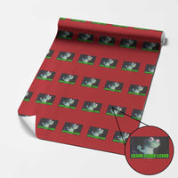 Funny Lizard Lizard Lizard Wrapping Paper Roll Weirdcore Gecko Meme - Wonder Print Shop