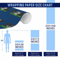 Funny Lizard Lizard Lizard Wrapping Paper Roll Weirdcore Gecko Meme - Wonder Print Shop