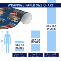 Funny Tech Support Cat Christmas Wrapping Paper Roll - undefined
