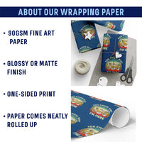 Funny Thanksgiving Deviled Eggs Wrapping Paper Roll You Know Why I Am Here Easter Day - Wonder Print Shop