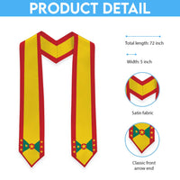 Grenada Graduation Stole Flag Style