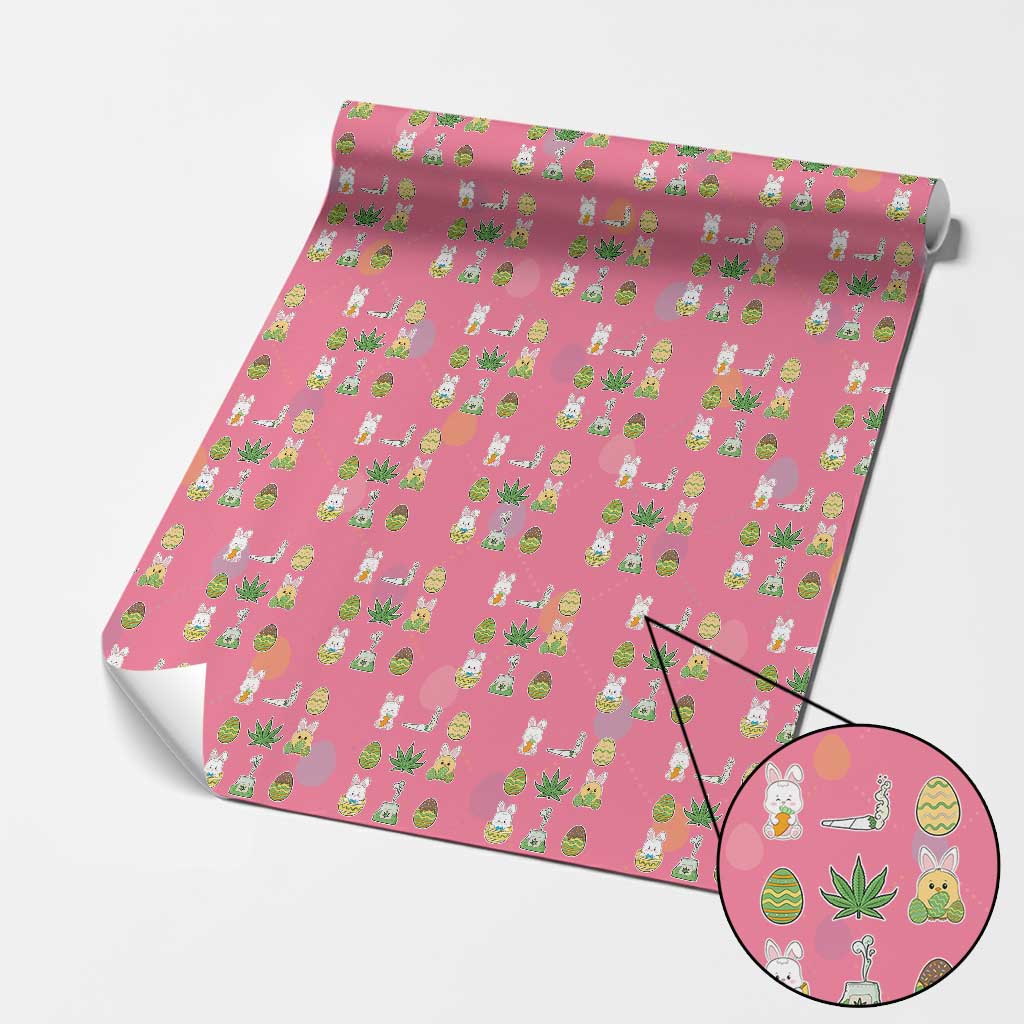 Happy 420 Easter Wrapping Paper Roll