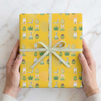Happy 420 Easter Wrapping Paper Roll