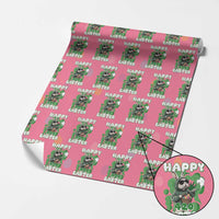 Happy 420 Easter Wrapping Paper Roll Funny Smoking Easter Bunny