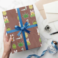 Happy 420 Easter Wrapping Paper Roll - Wonder Print Shop