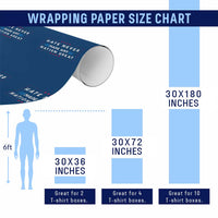 Hate Never Made Any Nation Great Wrapping Paper Roll - Wonder Print Shop