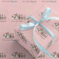 He Is Risen Silly Goose Wrapping Paper Roll Funny Christian Easter