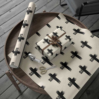 He Is Risen Wrapping Paper Roll Christian Easter Cross