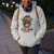 Black Teacher Life Messy Bun African American Educate Hoodie - Wonder Print Shop