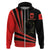 Albania Zip Up Hoodie Albania Flag - Wonder Print Shop