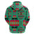 Light Green Native Tribes Pattern Native American All Over Hoodie LT10 - Wonder Print Shop