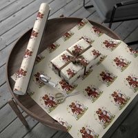 Jersey Devil Easter Egg Hunt Wrapping Paper Roll Funny Pine Barrens Folklore Gift