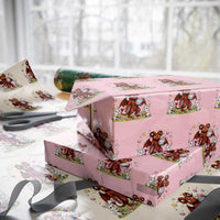 Jersey Devil Easter Egg Hunt Wrapping Paper Roll Funny Pine Barrens Folklore Gift