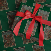 Jersey Devil Merry Devils Xmas Gift Wrapping Paper Roll - Wonder Print Shop