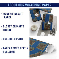 Jersey Devil Merry Devils Xmas Gift Wrapping Paper Roll - Wonder Print Shop
