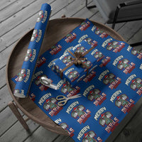 Jersey Devil Wrapping Paper Roll Merry Devils Xmas Cryptid Gift - Wonder Print Shop