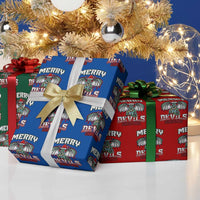 Jersey Devil Wrapping Paper Roll Merry Devils Xmas Cryptid Gift - Wonder Print Shop