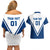 Finland Hockey 2024 Couples Matching Off Shoulder Short Dress and Hawaiian Shirt Come on Leijonat - Wonder Print Shop