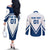 Finland Hockey 2024 Couples Matching Off The Shoulder Long Sleeve Dress and Long Sleeve Button Shirt Come on Leijonat